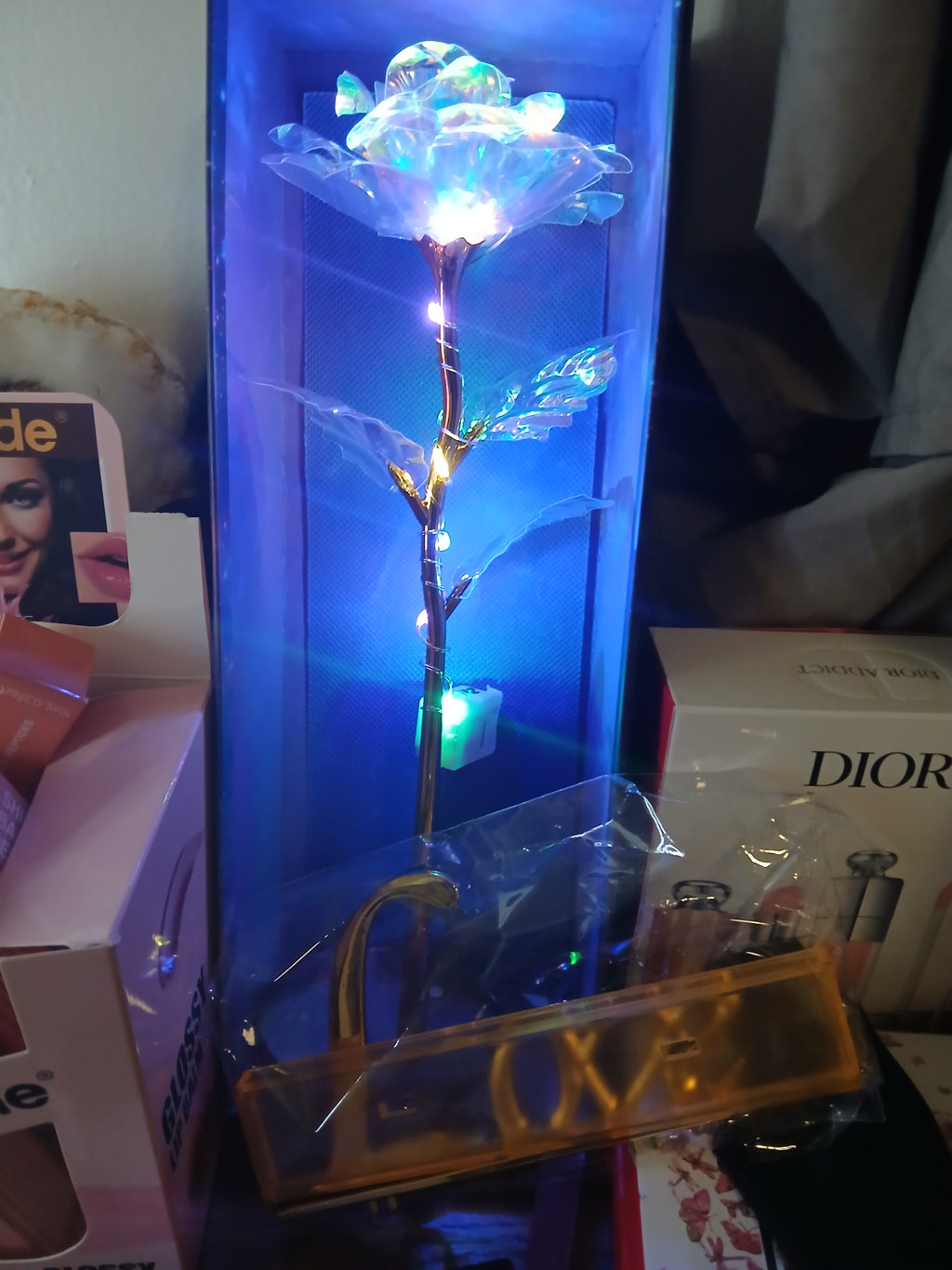 Galaxy led rose