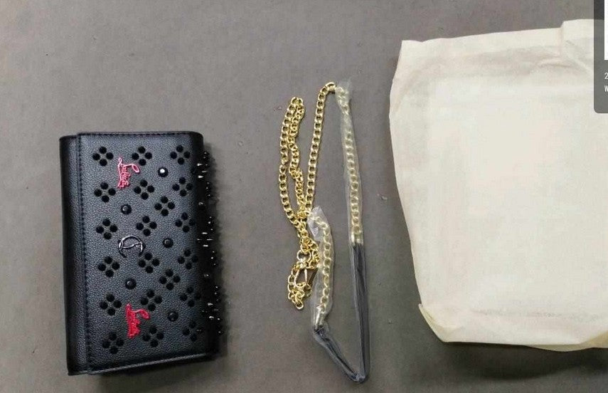 Christian Louboutin Paloma clutch