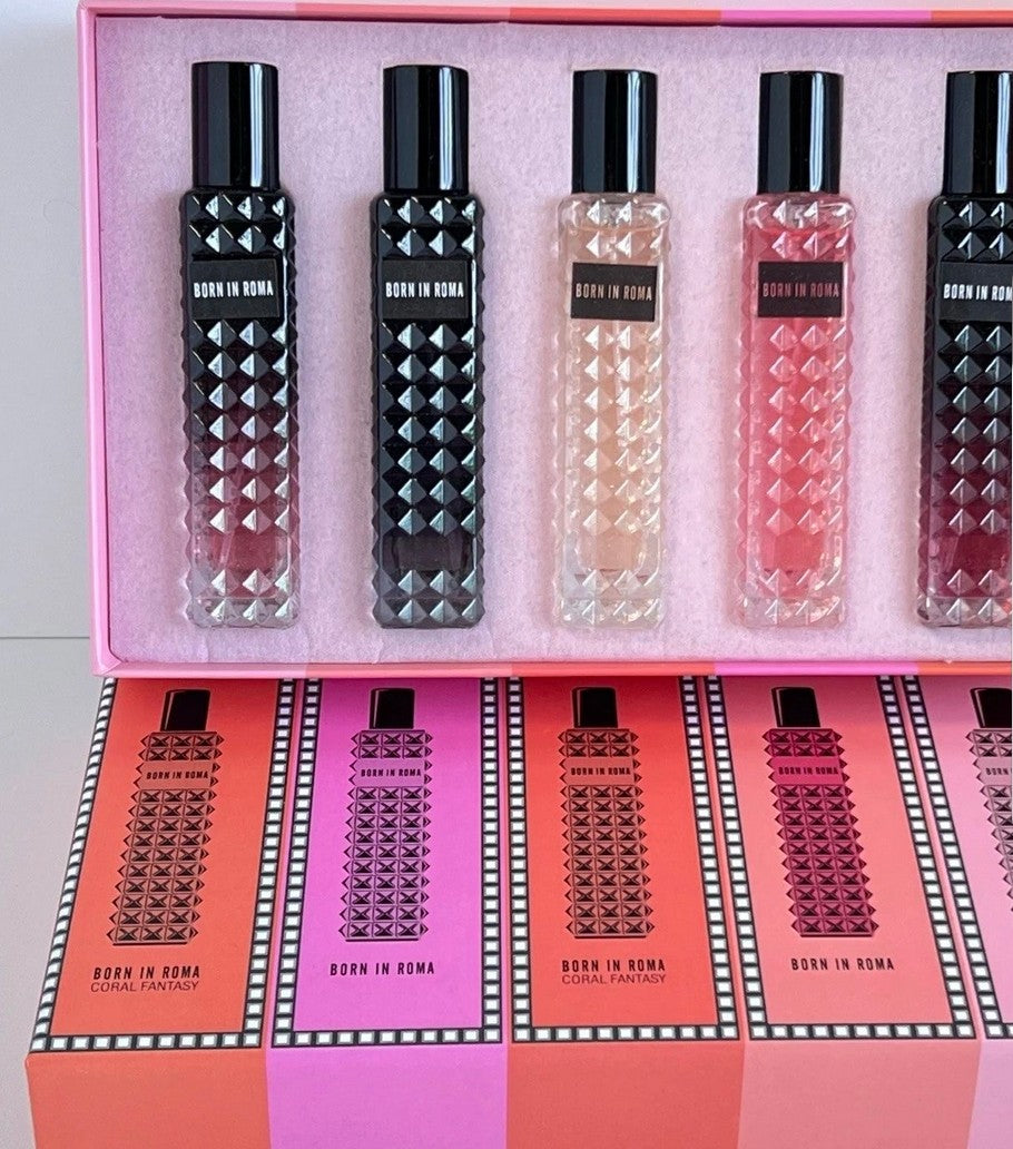 5pc Valentino born in Roma gift set
