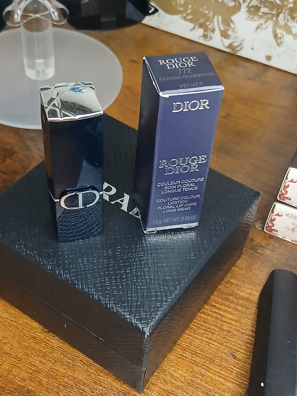 Mini rouge Dior #772 nude lipstick