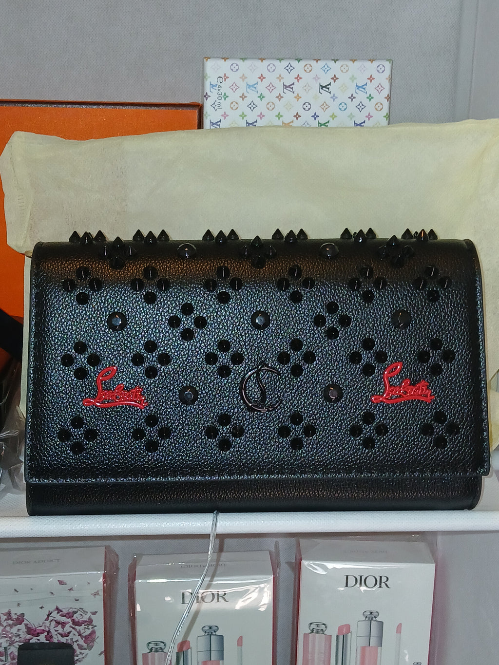 Christian Louboutin Paloma clutch