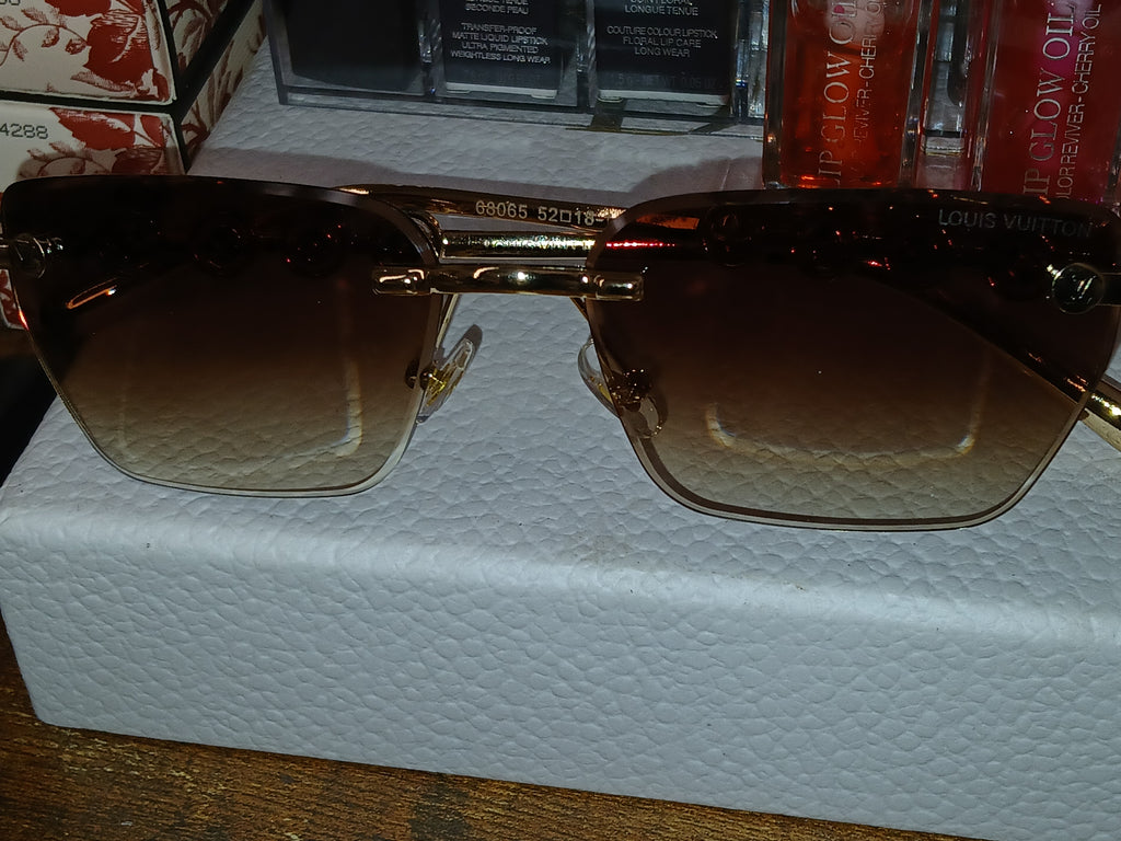 Louis Vuitton golden sunglasses