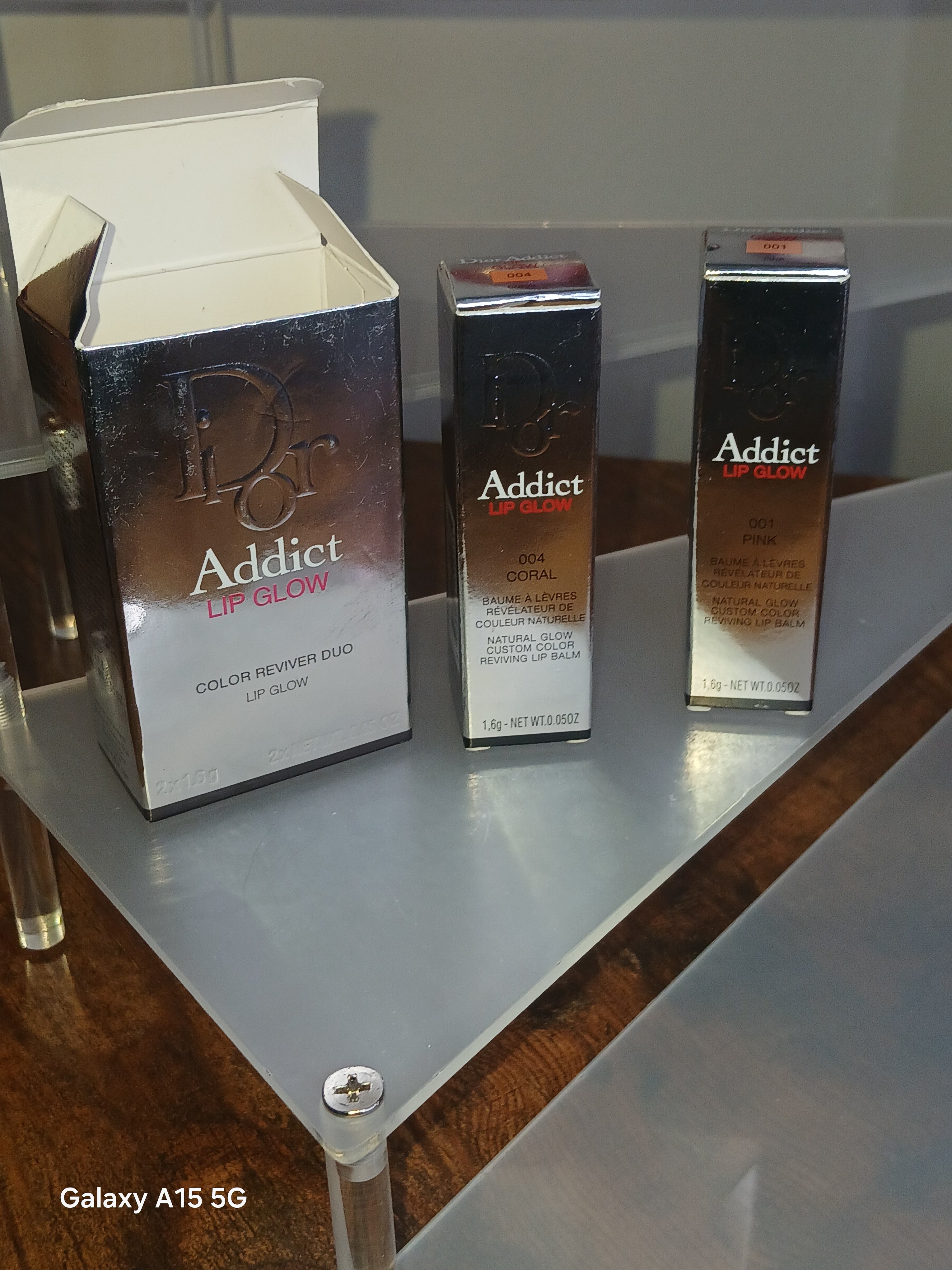 Dior Addict lip glow balm 2pc travel set