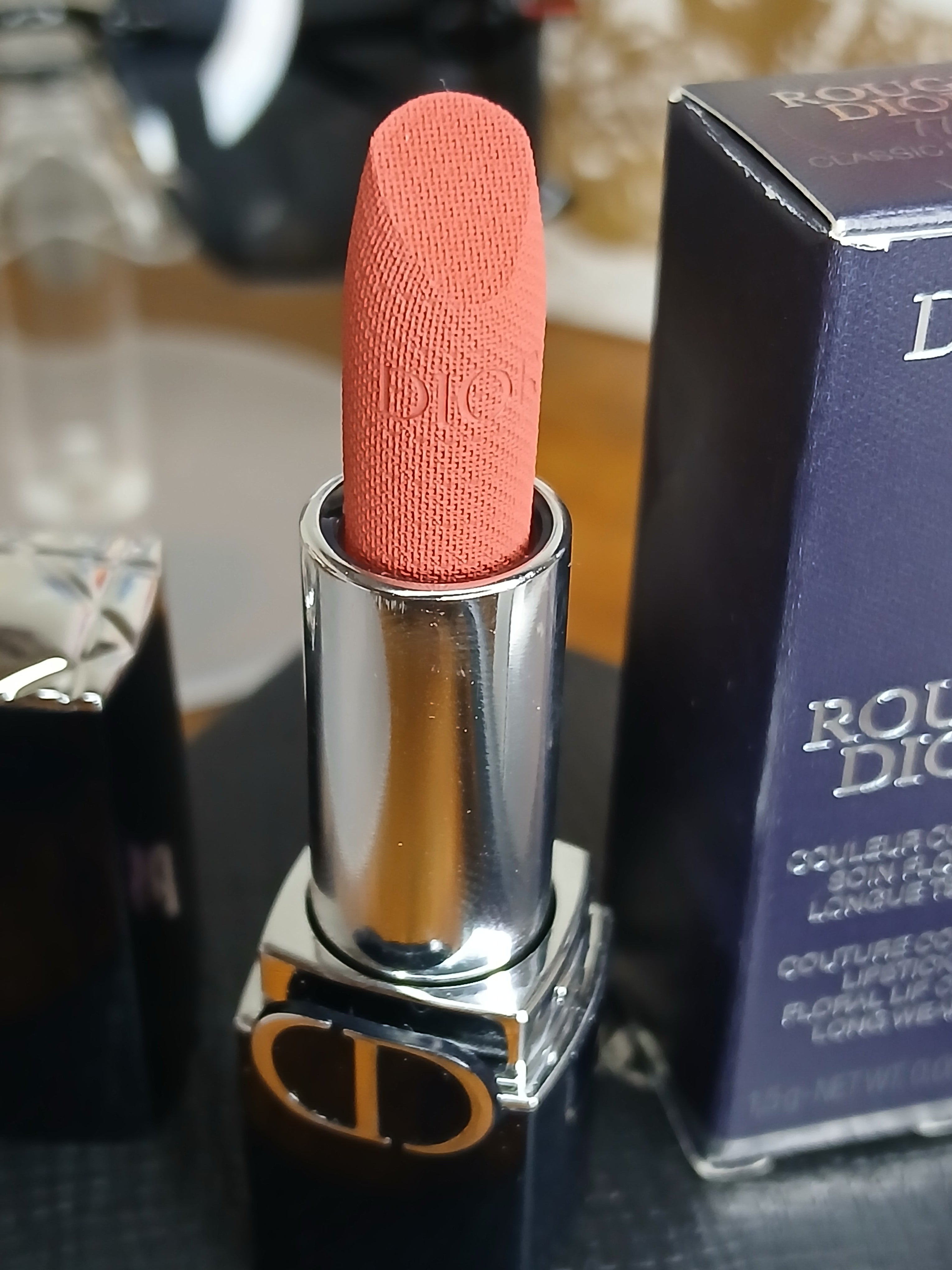Mini rouge Dior #772 nude lipstick