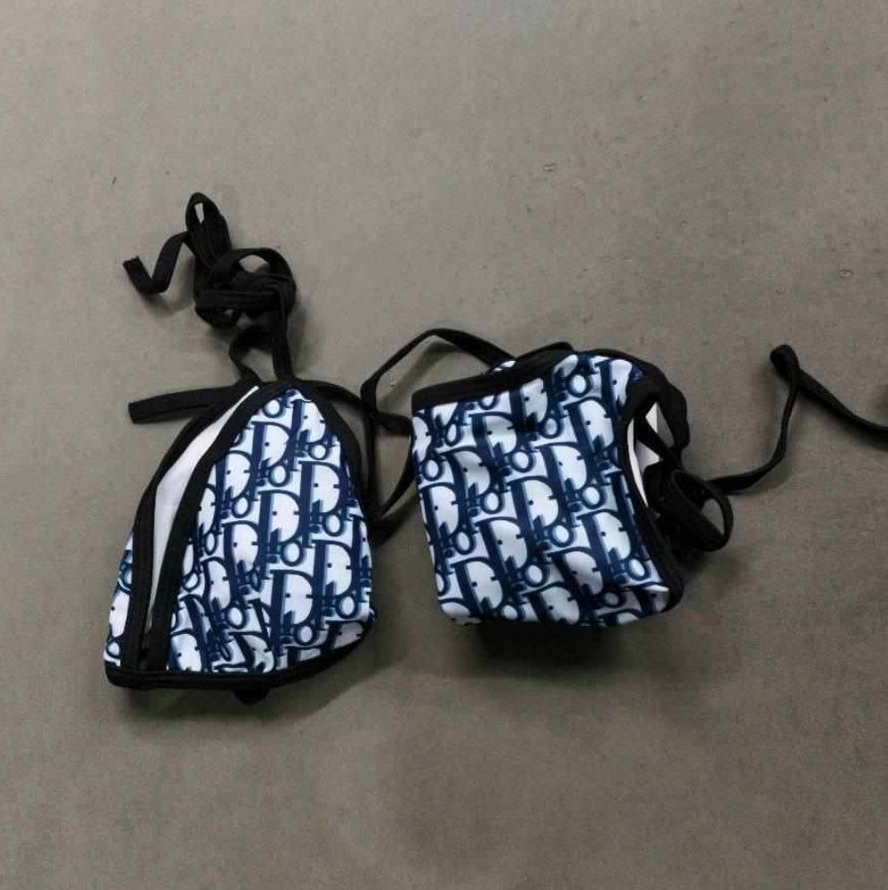Dior monogram bikini set