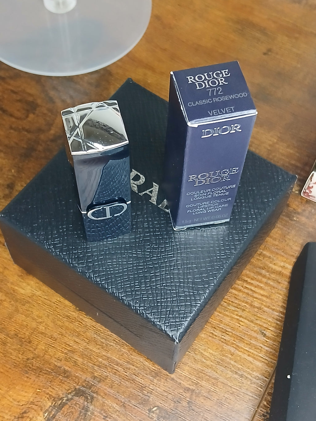 Mini rouge Dior #772 nude lipstick