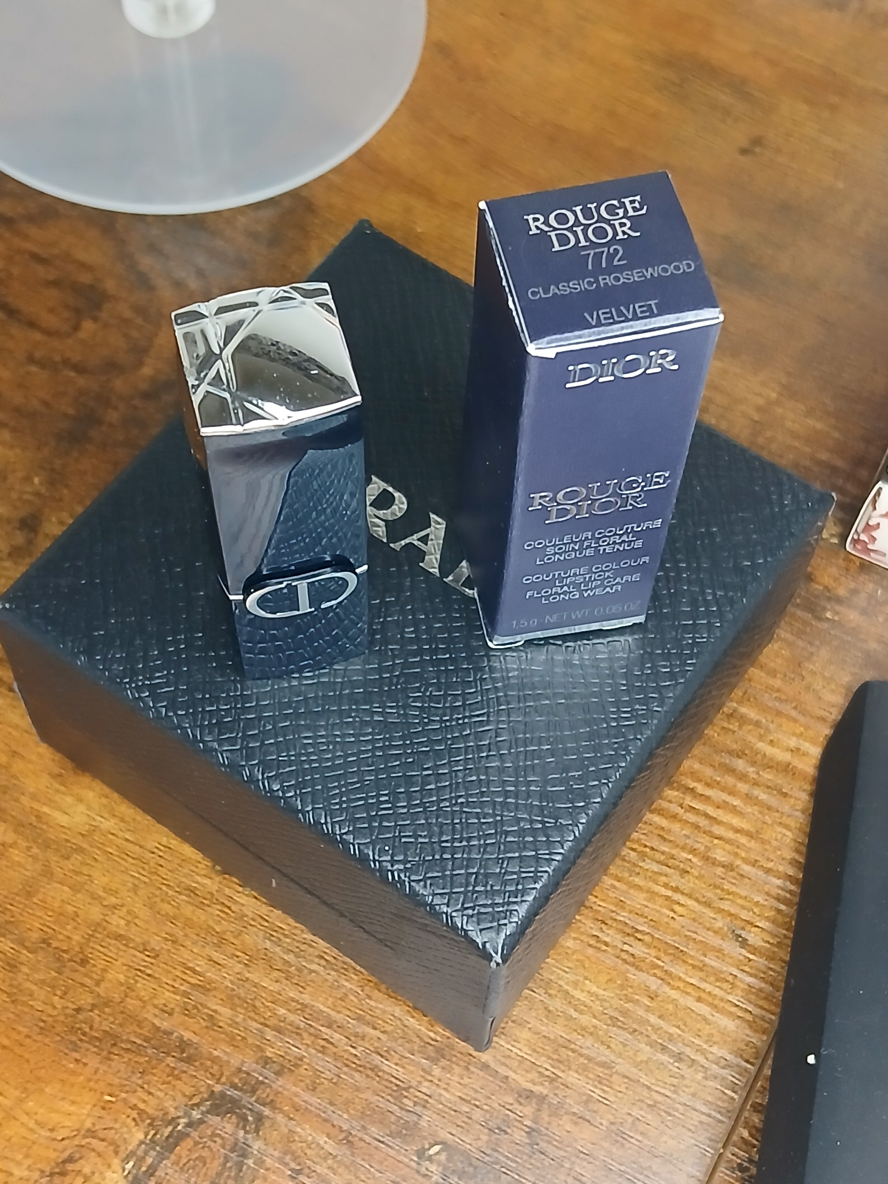 Mini rouge Dior #772 nude lipstick