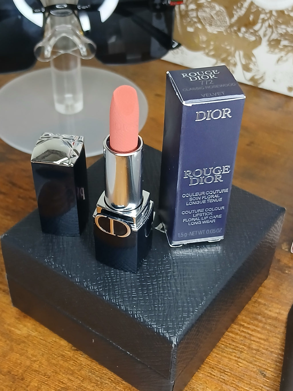 Mini rouge Dior #772 nude lipstick