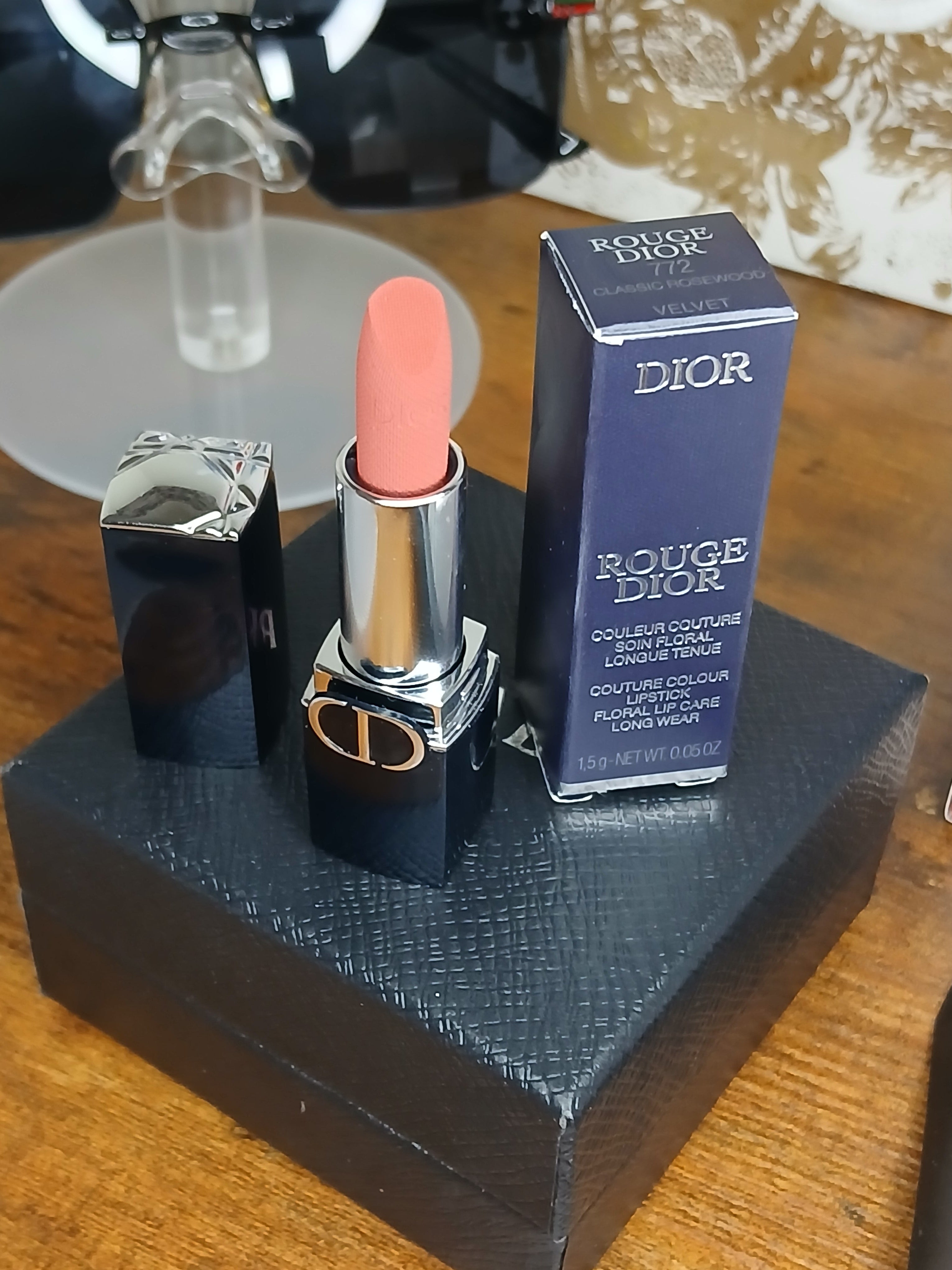 Mini rouge Dior #772 nude lipstick