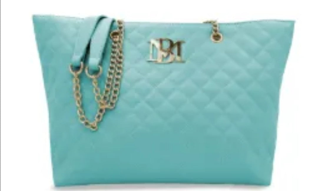 Badgley Mischa blue tote purse large