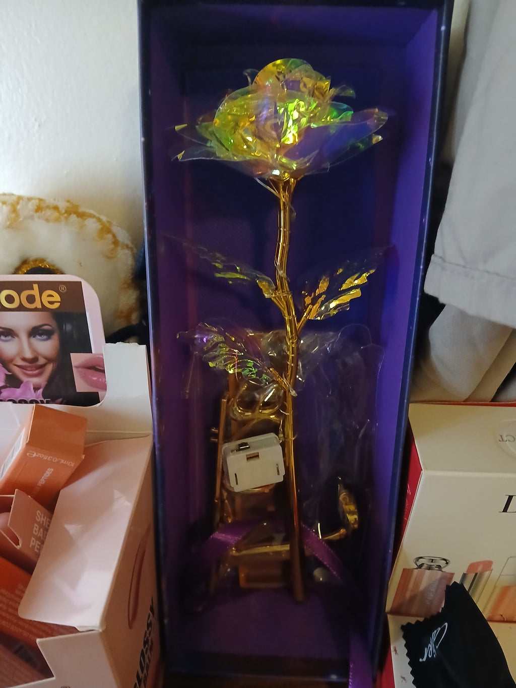 Galaxy led rose