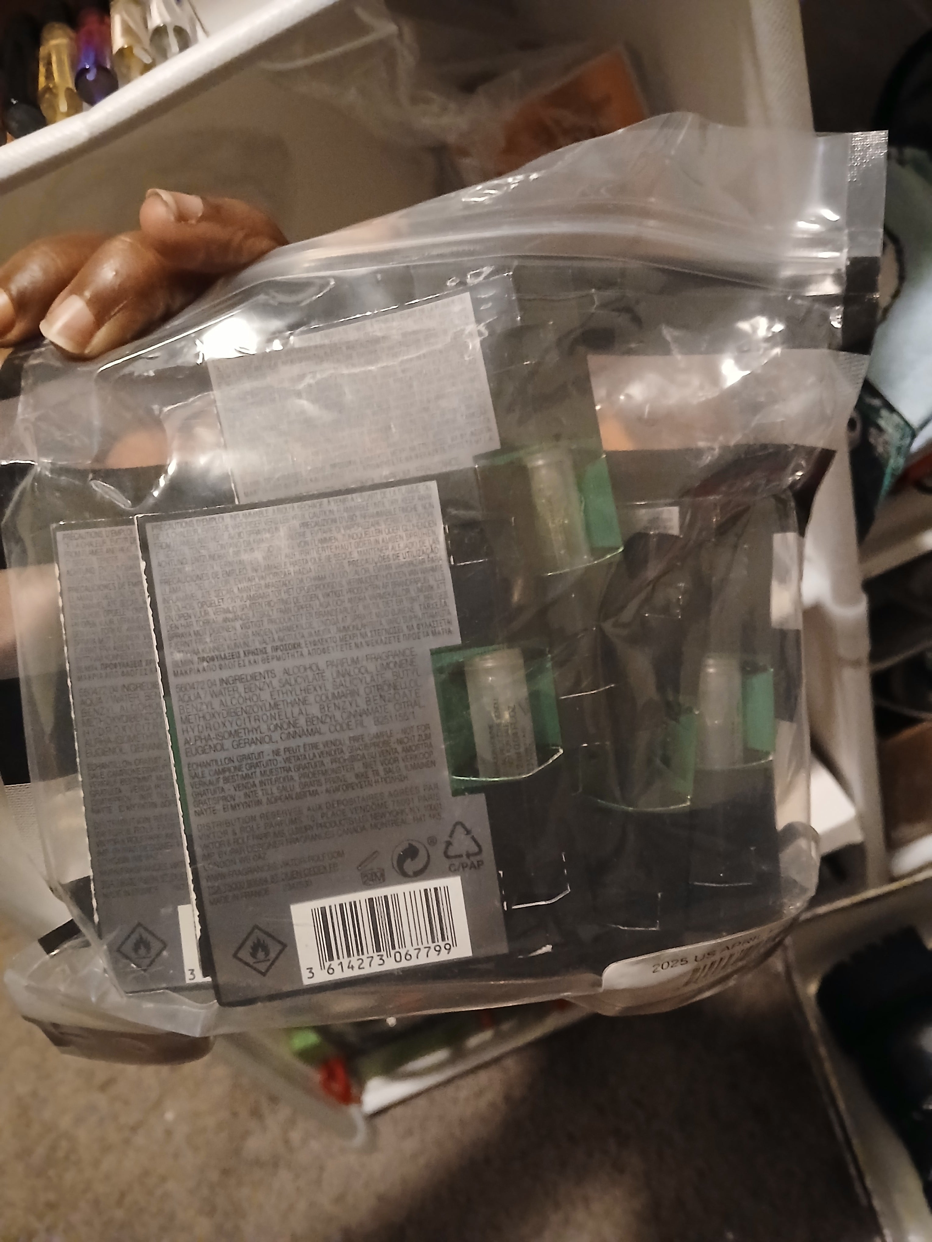 10pc Spicebomb sample vials by Viktor & Rolf