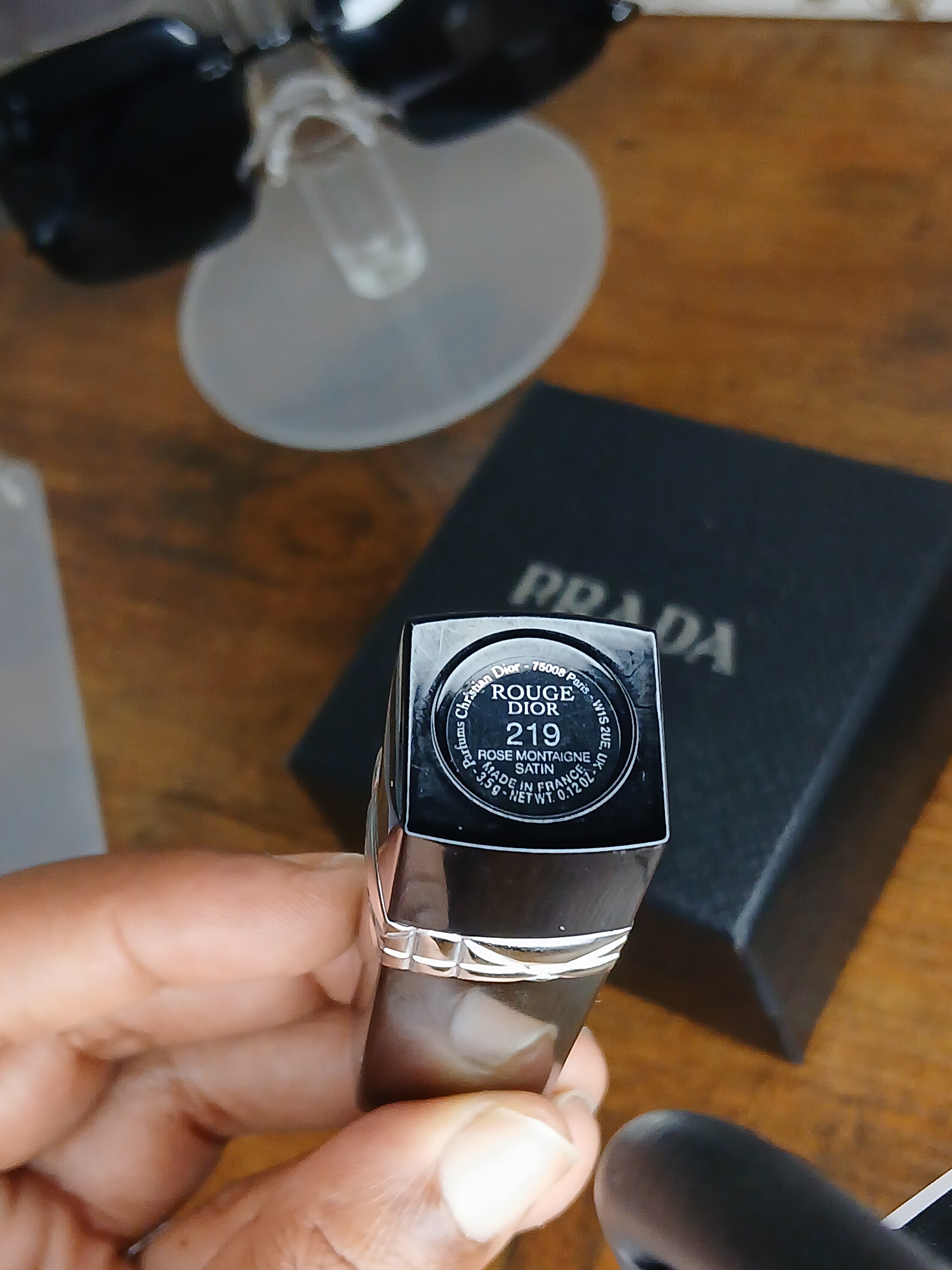 Dior full size nude lipstick
