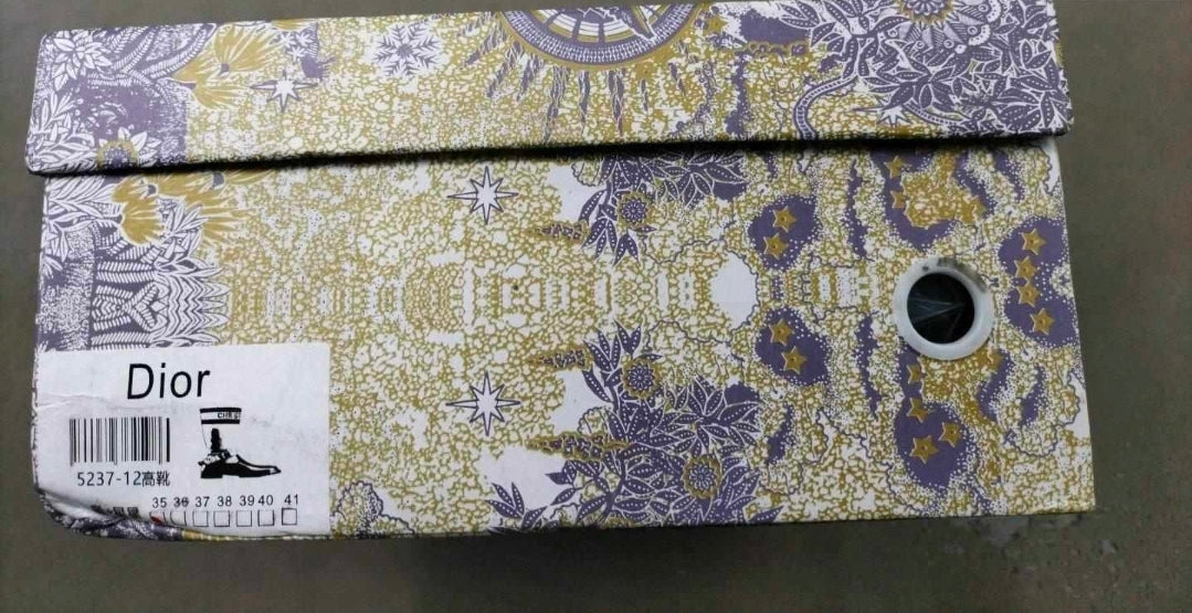 Dior D-Major ankle boots in black calfskin