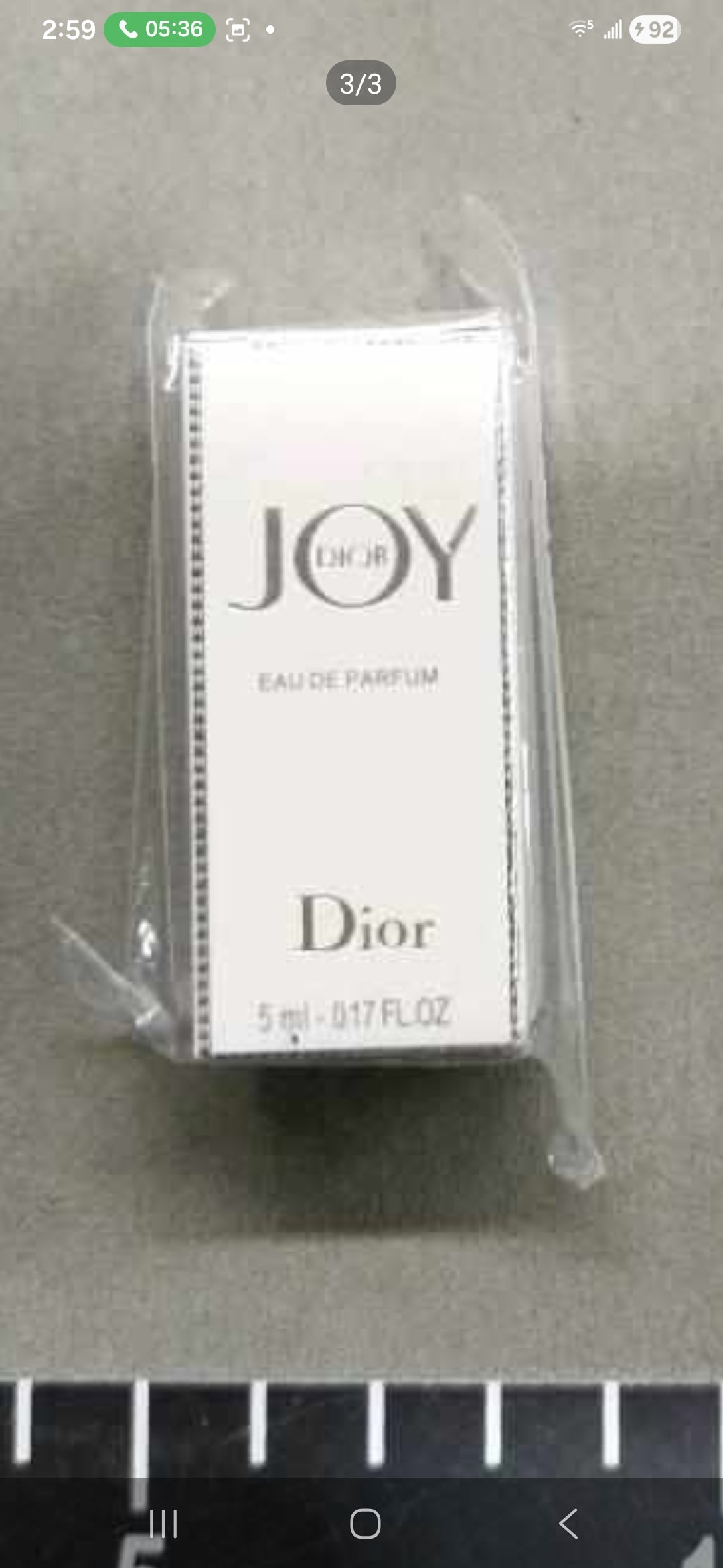 5ml Joy by Dior perfume